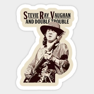 Vintage guitarist Sticker